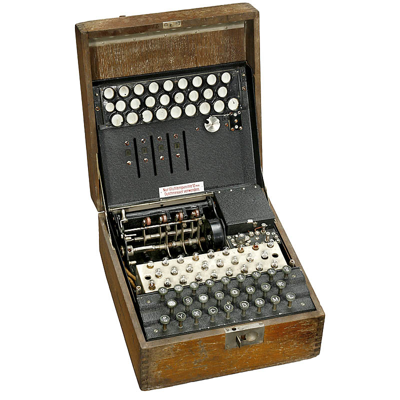 二战英格玛密码机图片